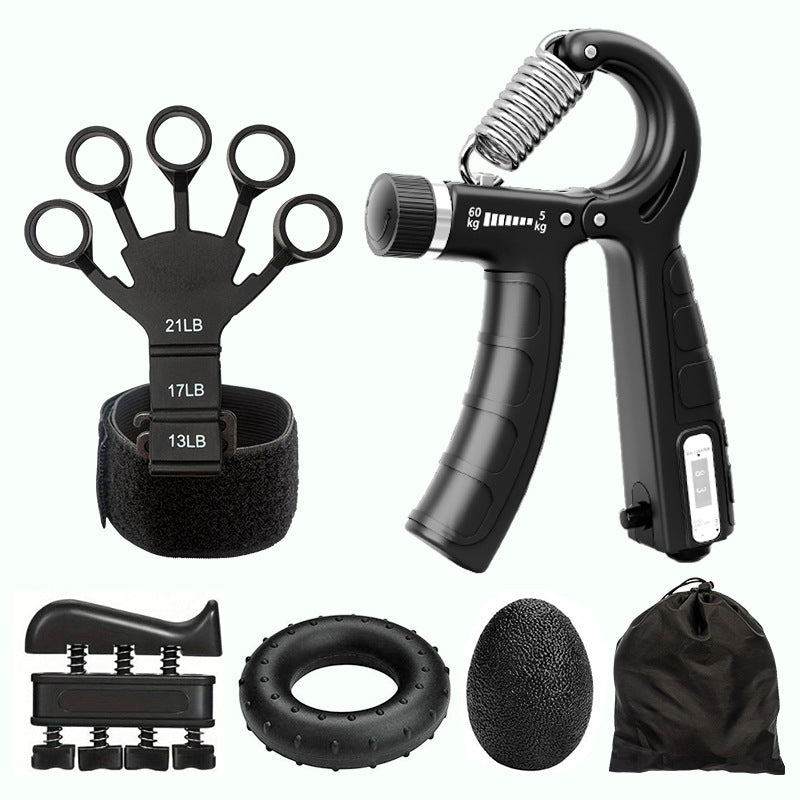5 Pcs 380 Count Finger Trainer Grip Hand Grips Strength Device Portable Fitness Equipment Men Women Arm Strength Training Tools
