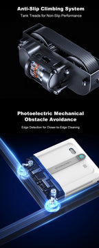 2026 Robot Window Vacuum Cleaner Liectroux S9,2 Roller Brusher,6-Way Water Spray,10000PA Suction,Home Wall Glass Cleaning Robot