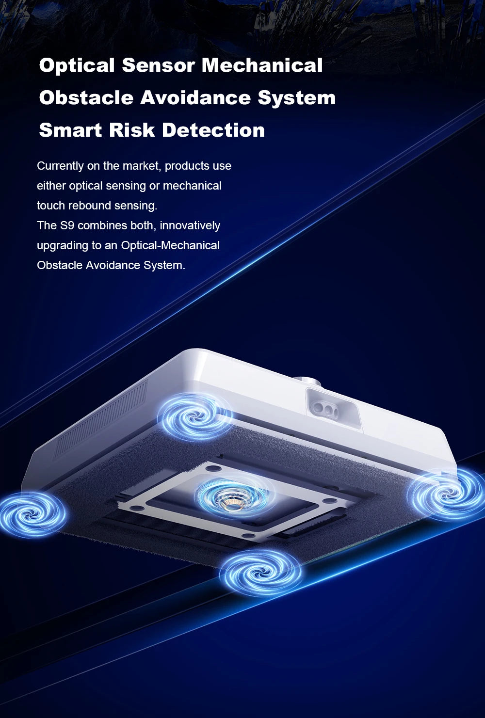 2026 Robot Window Vacuum Cleaner Liectroux S9,2 Roller Brusher,6-Way Water Spray,10000PA Suction,Home Wall Glass Cleaning Robot