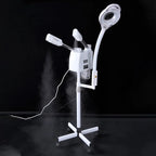 3 in 1 Facial Steamer Hot and Cold Steam with 8X LED Magnifying Lamp Ozone Nano Ionic Humidifier Vaporizer Aromatherapy Mist