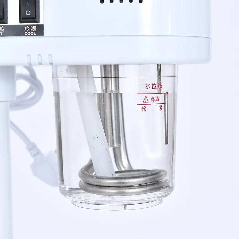 3 in 1 Facial Steamer Hot and Cold Steam with 8X LED Magnifying Lamp Ozone Nano Ionic Humidifier Vaporizer Aromatherapy Mist