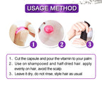 Sevich Smooth Silky Hair Vitamin Capsule Keratin Complex Oil Hair Care Repair Damaged Hair Serum Anti-Loss Moroccan Hair Oil