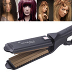 Hair Curler Flat Iron Corn Curls Corrugation Wave Ceramic Tourmaline Ionic Curling Iron Tongs Hair Styling Crimper Dropshipping