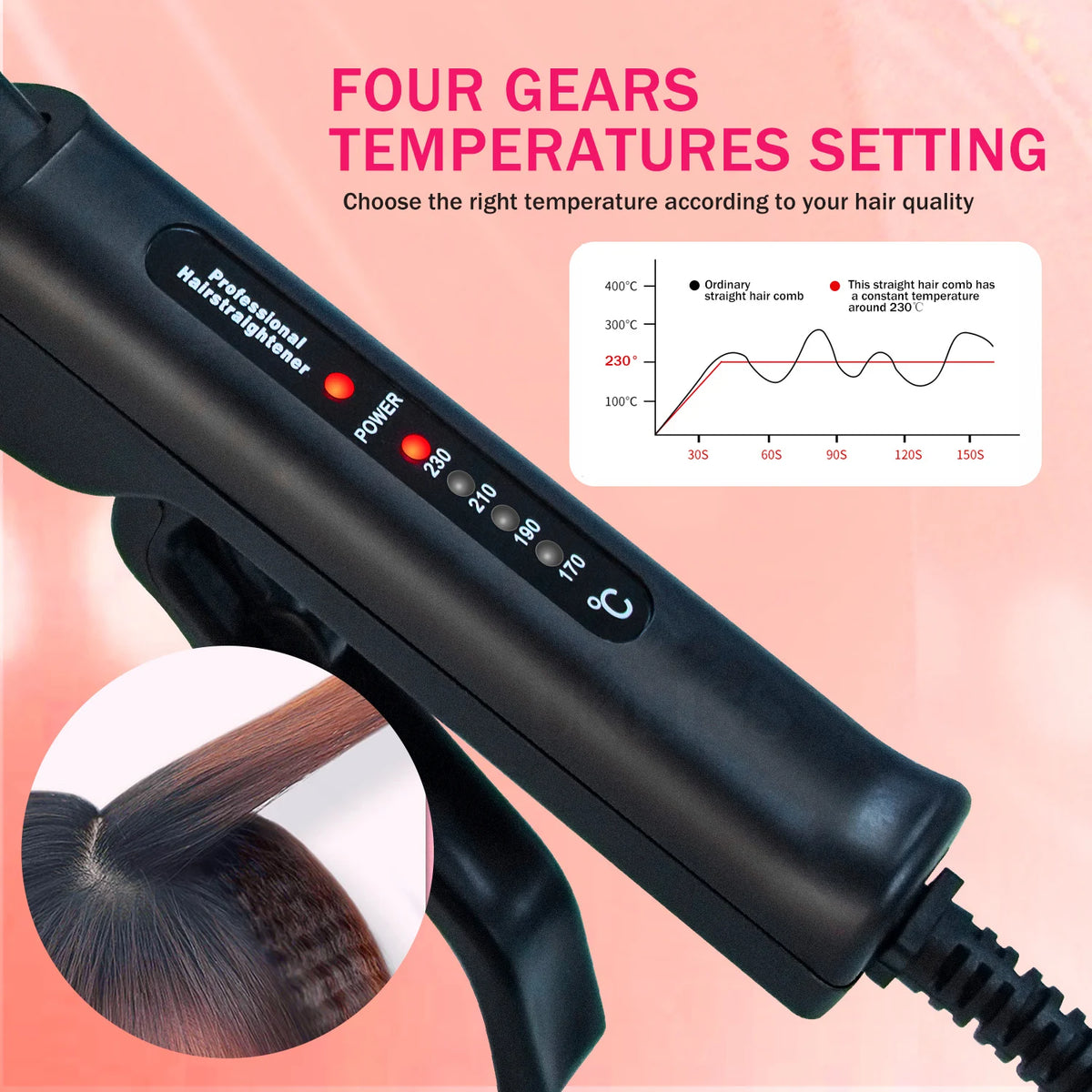 Hair Curler Flat Iron Corn Curls Corrugation Wave Ceramic Tourmaline Ionic Curling Iron Tongs Hair Styling Crimper Dropshipping