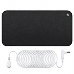 5 Sizes Large Earthing Mat Grounding Pad for Pain Relief Better Sleep Reduced Anxiety Body Massager Earth Connected Wellness