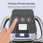 24-Head Fascia Gun 9 Modes High Frequency Vibration Body Massage Gun Back Neck Shoulder Waist Massager Muscle Masajeador
