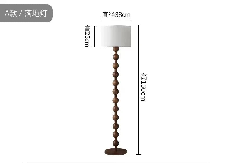 Vintage Floor Lamp Art Led Fabric Iron Vertical Light for Living Room Bedroom Bedside Sofa Light Hotel Japanese Room Decor Lamp