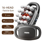 16-Head Fascia Gun High-Frequency Vibration Body Massage Gun Back and Waist Massager Neck Shoulder Massager Muscle masajeador