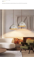 Classical Ceramic Pendant Light Coffee Shop Light Shop Lighting Tea Room Bar Table Lamp Retro LED Wooden Small Chandelier