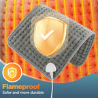 Electric Heating Pad 30*60cm Multifunctional Heating Blanket Cushion 9&10 Levels Temperature Body Back Warmer For Home Office