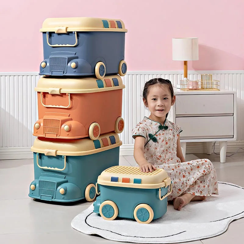 Building Block Storage Box Toys Organizer Kids Clothing snacks Container Stationary Holder Snack Storage Box