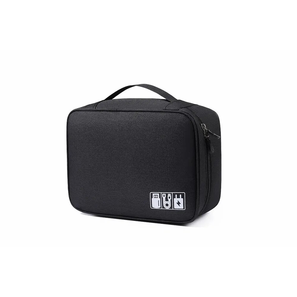 Travel Cable Storage Bag Portable WaterProof Digital Electronic Organizer USB Cable Headset Line Storage Bag USB Cable Organizer