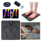 EMS Foot Massager Rechargeable Massage Pad Foot Relaxation Pad Electric Foot Massage Tools Promote Blood Circulation