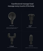 Lenovo Brand Fascia Gun Deeply Relieves Muscle Soreness Fitness and Relaxation Equipment LED Touch Screen 8Massage Head Gifts