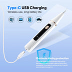 Electric Ultrasonic Teeth Tartar Cleaner Dental Scaler Tool for Oral Care Teeth Whitening Stain & Plaque Removal