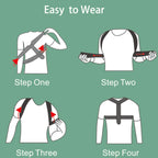 Adjustable Back Shoulder Posture Corrector Belt Clavicle Spine Support Reshape Your Body Home Office Sport Upper Back Neck Brace