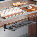 Under Desk Keyboard Drawer Slide Out Keyboard Shelf Sliding Slide-Out Keyboard Drawer Keyboard Shelf Sliding Under Desk Mounted