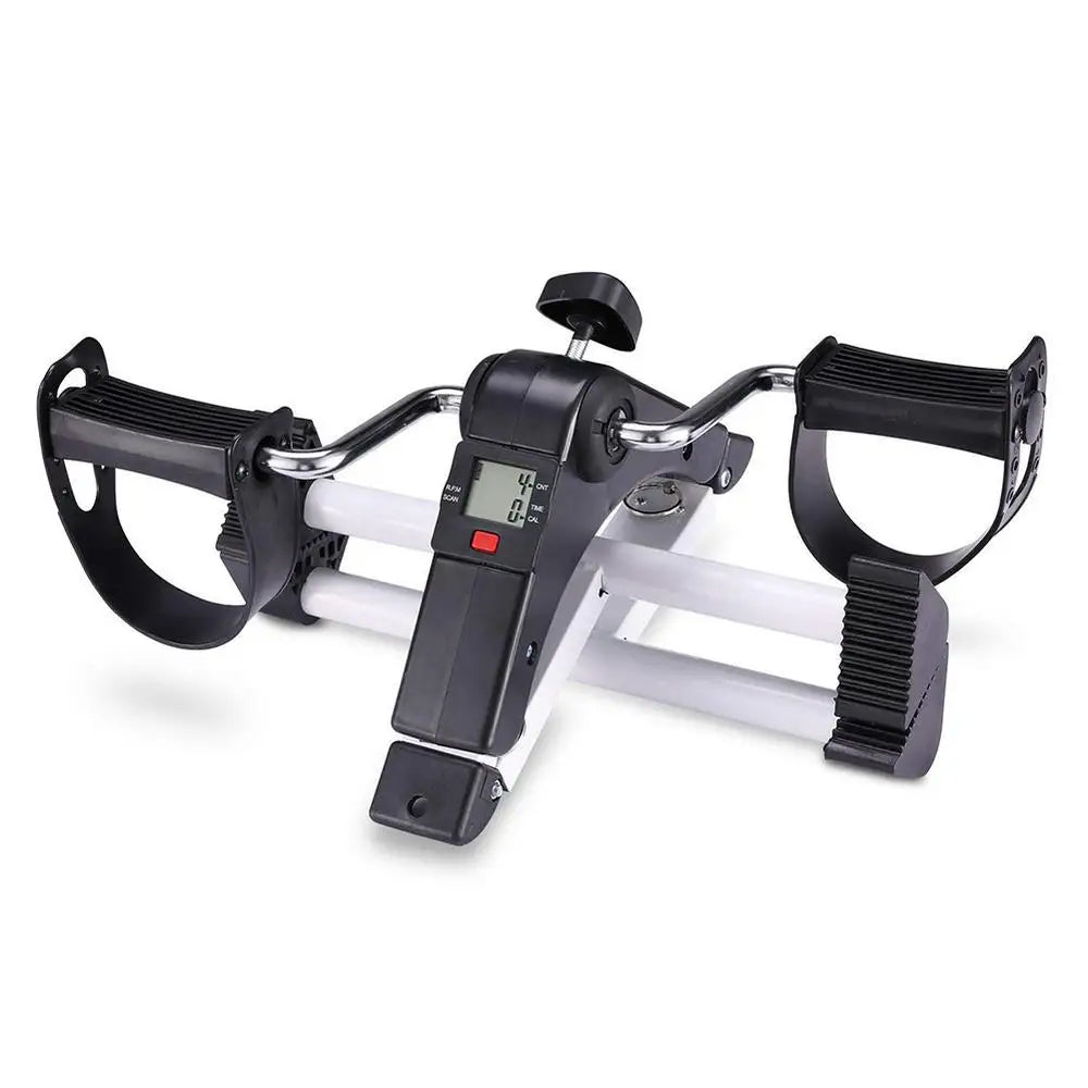 Exercise Bike Adjustable Resistance With LCD Fitness Equipment Home Elderly Rehabilitation Bicycle Hand Leg Trainer