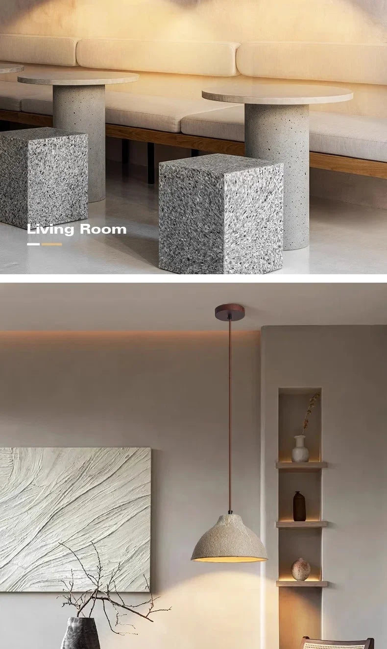 Classical Ceramic Pendant Light Coffee Shop Light Shop Lighting Tea Room Bar Table Lamp Retro LED Wooden Small Chandelier