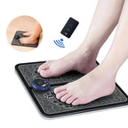 EMS Foot Massager Rechargeable Massage Pad Foot Relaxation Pad Electric Foot Massage Tools Promote Blood Circulation