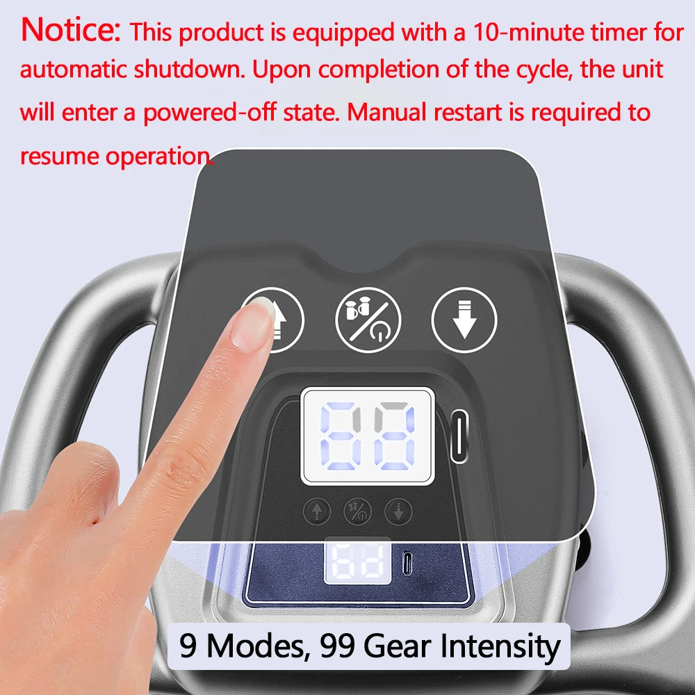 16-Head Fascia Gun High-Frequency Vibration Body Massage Gun Back and Waist Massager Neck Shoulder Massager Muscle masajeador