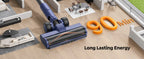 Laresar V11 NEW 650W 75000PA Ultra-Strong Cordless Vacuum Cleaner,90 Min Long Runtime,Removable Battery & Smart Display Vacuum