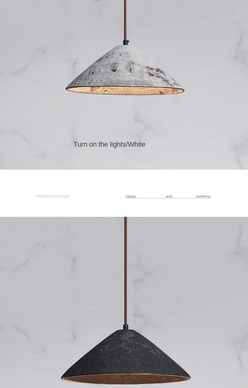 Classical Ceramic Pendant Light Coffee Shop Light Shop Lighting Tea Room Bar Table Lamp Retro LED Wooden Small Chandelier