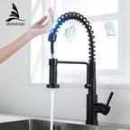 Smart Touch Kitchen Faucets Crane For Sensor Kitchen Water Tap Sink Mixer Rotate Touch Faucet Sensor Water Mixer KH-1005