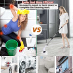 Cordless Spin Scrubber Electric Multipurpose Cleaning Brush for Kitchen Bathroom Toilet - Household Hair Brushes And Mops