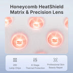 Red Light Therapy for Face Wireless Face Mask Light Therapy 850nm Infrared & Red Light Masks 3000mAh Rechargeable ,3D Facial Fit