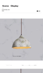 Classical Ceramic Pendant Light Coffee Shop Light Shop Lighting Tea Room Bar Table Lamp Retro LED Wooden Small Chandelier