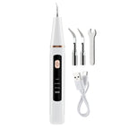 Electric Ultrasonic Teeth Tartar Cleaner Dental Scaler Tool for Oral Care Teeth Whitening Stain & Plaque Removal