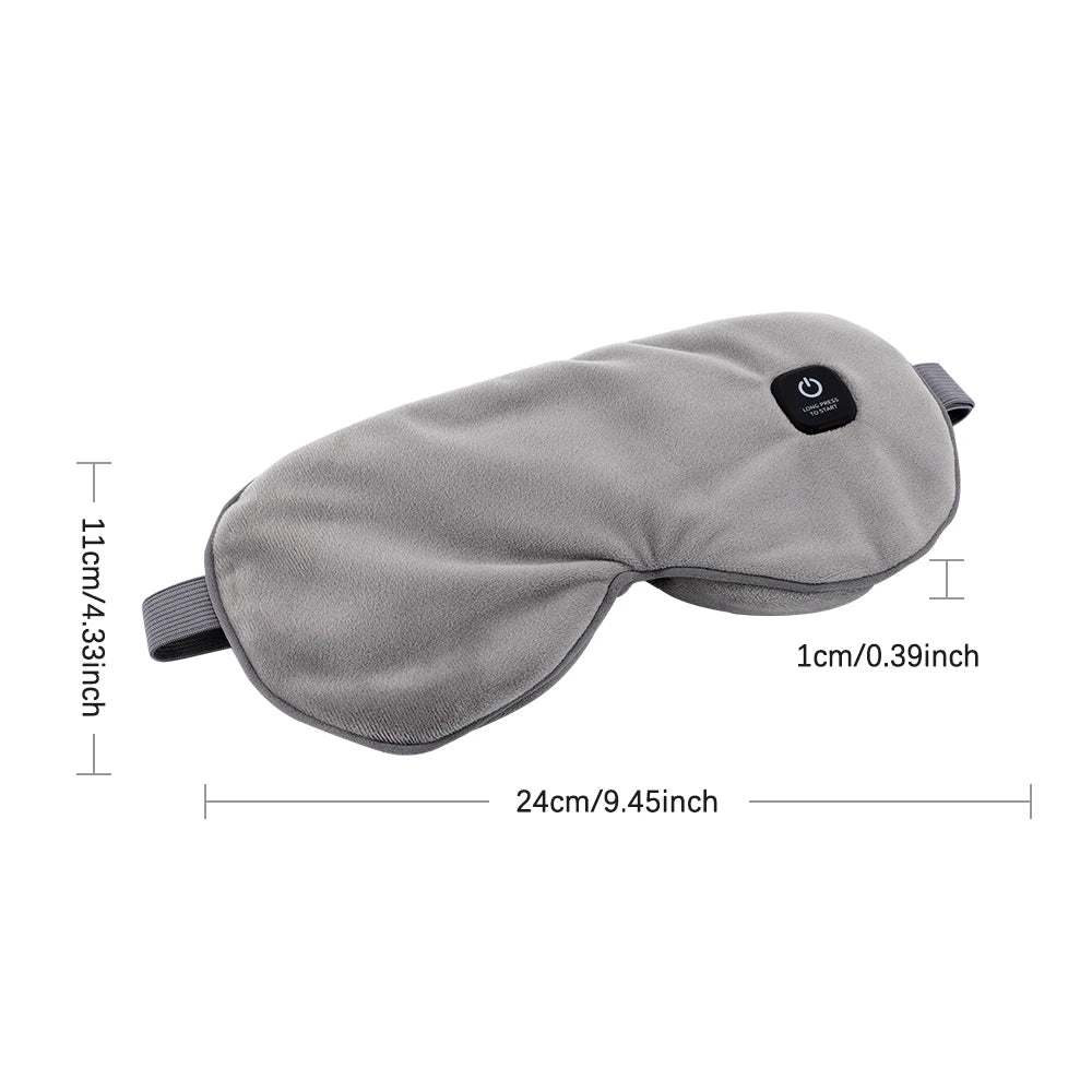 Electric Eye Massager Hot Compress Stress Relief Heating Vibration Massage Connect Music Relax Foldable Eye Care Smart Glasses