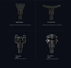 Lenovo Brand Fascia Gun Deeply Relieves Muscle Soreness Fitness and Relaxation Equipment LED Touch Screen 8Massage Head Gifts