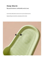 Soft Sole Massage Shower Shoes for Women Men Couples Waterproof Non-slip Home Leisure Fashion Bathroom Slippers
