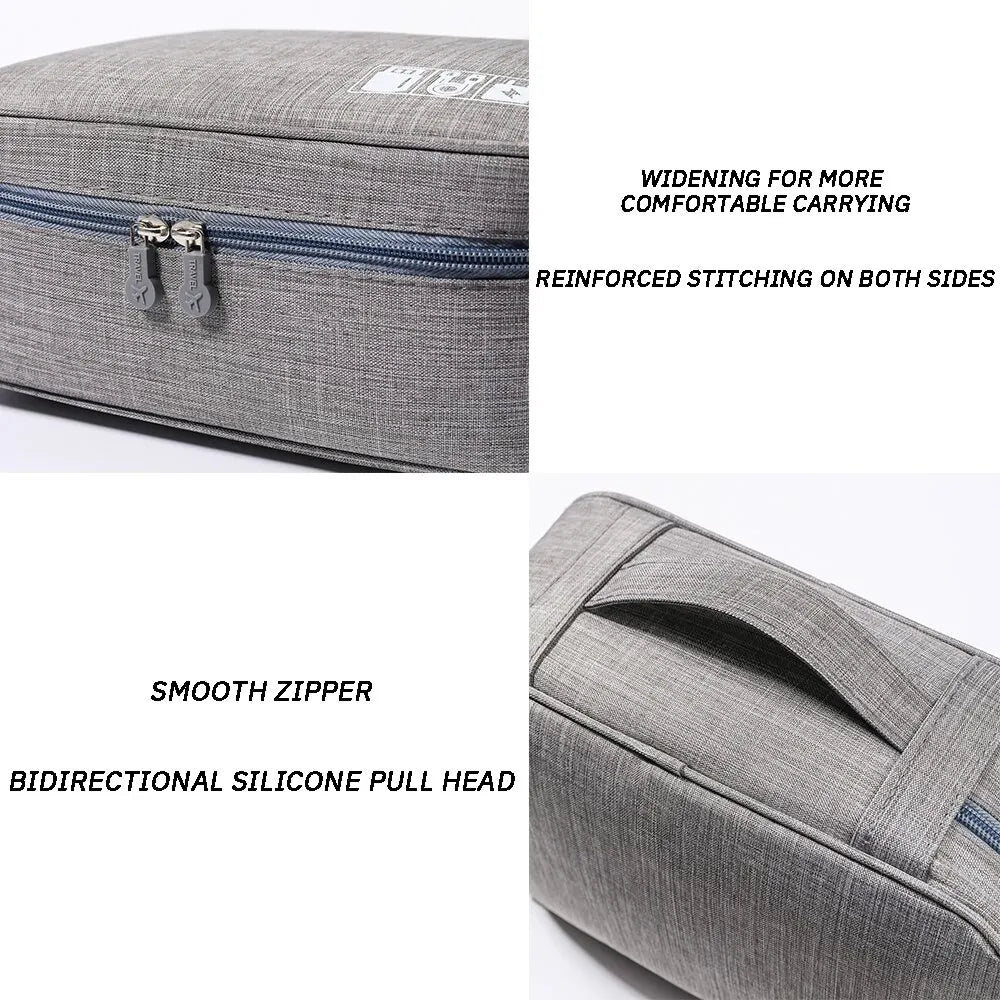 Travel Cable Storage Bag Portable WaterProof Digital Electronic Organizer USB Cable Headset Line Storage Bag USB Cable Organizer