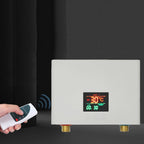 110V/220V Instant Water Heater 3000W/5500W Wall-Mounted Electric Heaters for Bathroom Hot Water Shower and Home Kitchen Heating