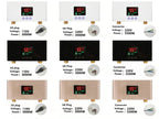 110V/220V Instant Water Heater 3000W/5500W Wall-Mounted Electric Heaters for Bathroom Hot Water Shower and Home Kitchen Heating