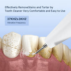 Electric Ultrasonic Teeth Tartar Cleaner Dental Scaler Tool for Oral Care Teeth Whitening Stain & Plaque Removal