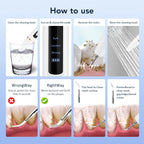 Electric Ultrasonic Teeth Tartar Cleaner Dental Scaler Tool for Oral Care Teeth Whitening Stain & Plaque Removal