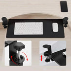 Under Desk Keyboard Drawer Slide Out Keyboard Shelf Sliding Slide-Out Keyboard Drawer Keyboard Shelf Sliding Under Desk Mounted