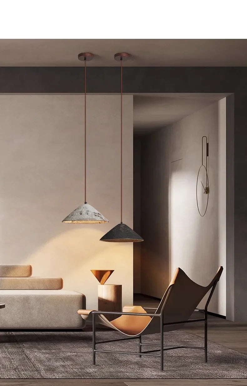 Classical Ceramic Pendant Light Coffee Shop Light Shop Lighting Tea Room Bar Table Lamp Retro LED Wooden Small Chandelier