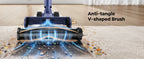 Laresar V11 NEW 650W 75000PA Ultra-Strong Cordless Vacuum Cleaner,90 Min Long Runtime,Removable Battery & Smart Display Vacuum