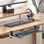 Under Desk Keyboard Drawer Slide Out Keyboard Shelf Sliding Slide-Out Keyboard Drawer Keyboard Shelf Sliding Under Desk Mounted