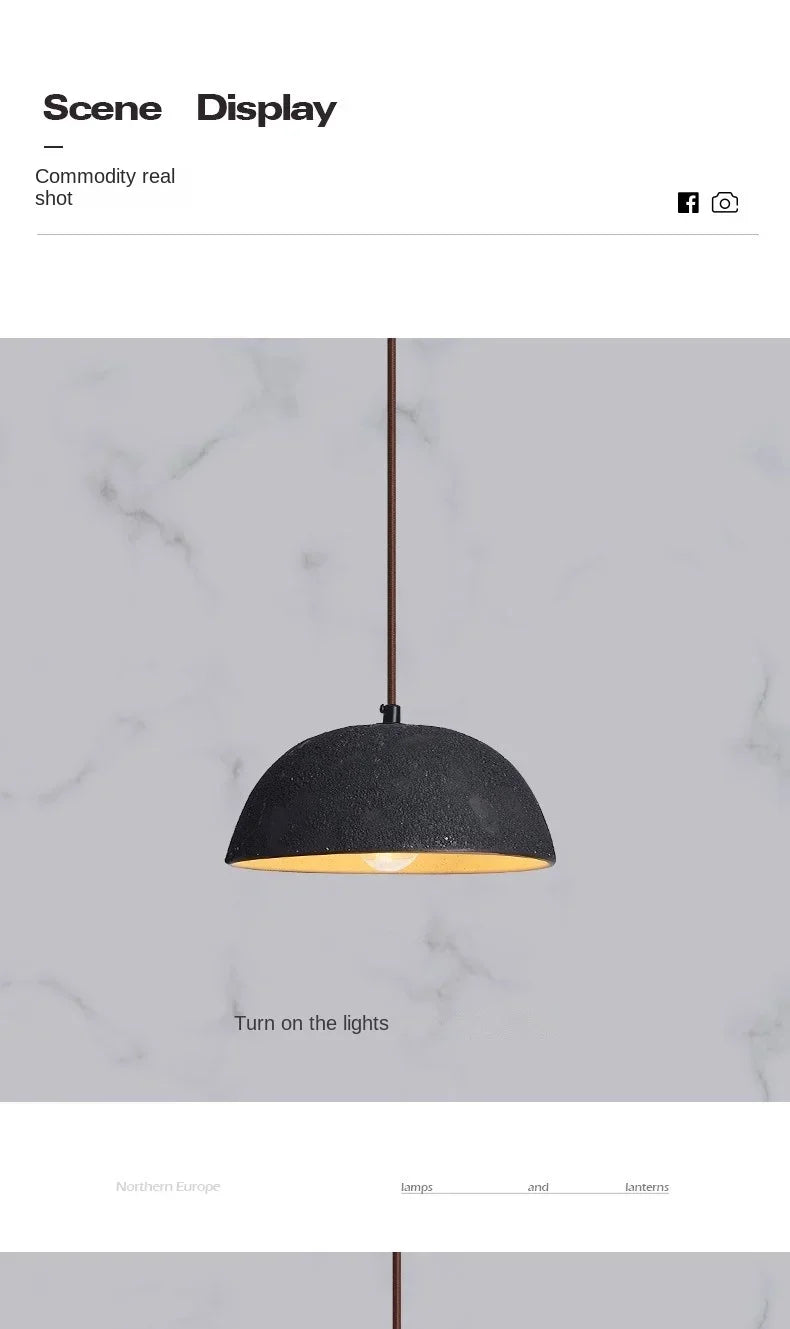 Classical Ceramic Pendant Light Coffee Shop Light Shop Lighting Tea Room Bar Table Lamp Retro LED Wooden Small Chandelier