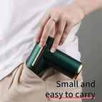 Portable Massage Gun, Adjustable Electric Deep Tissue Massager, Mini Massage Gun, USB Rechargeable, With 4 Interchangeable Massage Heads, Handheld Electric Body Muscle Massage Gun, Suitable For Exercise And Fitness, Gifts For