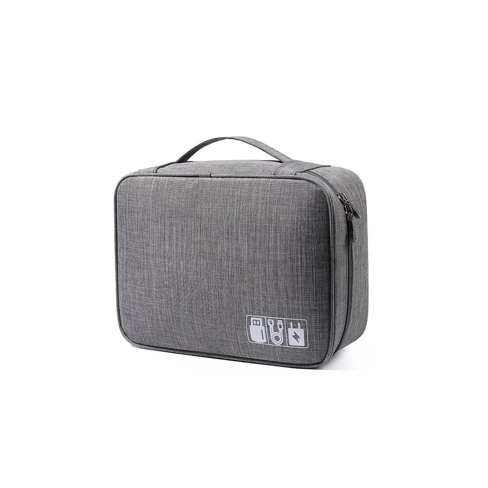 Travel Cable Storage Bag Portable WaterProof Digital Electronic Organizer USB Cable Headset Line Storage Bag USB Cable Organizer