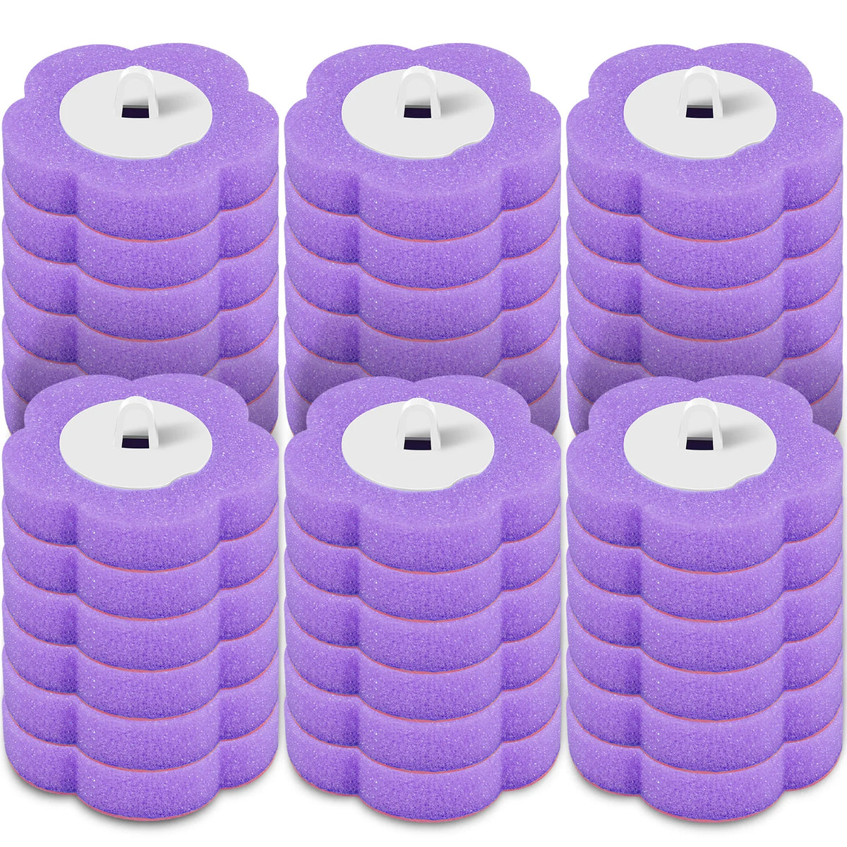 Toilet Brush and Holder Set with Disposable Refills Replacement Head Cleaning Kit Bathroom Cleaning Brush WC Accessories Tool