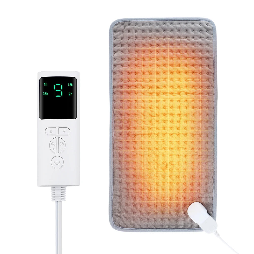 Electric Heating Pad 30*60cm Multifunctional Heating Blanket Cushion 9&10 Levels Temperature Body Back Warmer For Home Office