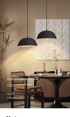 Classical Ceramic Pendant Light Coffee Shop Light Shop Lighting Tea Room Bar Table Lamp Retro LED Wooden Small Chandelier